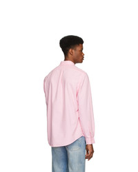 Chemise à manches longues rose Polo Ralph Lauren
