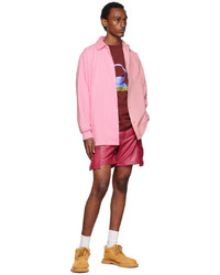 Chemise à manches longues rose Jacquemus