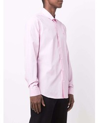 Chemise à manches longues rose Philipp Plein