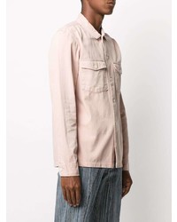 Chemise à manches longues rose AllSaints