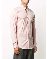 Chemise à manches longues rose Theory