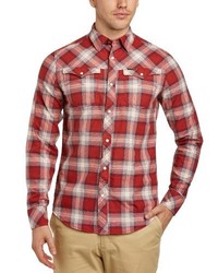 Chemise à manches longues rouge G-Star RAW