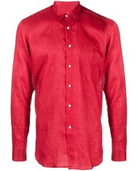Chemise à manches longues rouge PENINSULA SWIMWEA