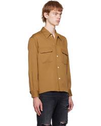 Chemise à manches longues tabac Second/Layer