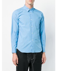 Chemise à manches longues turquoise Comme Des Garçons Shirt Boys