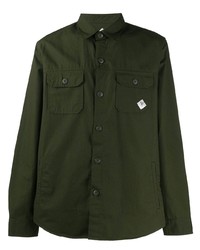 Chemise à manches longues vert foncé Barbour