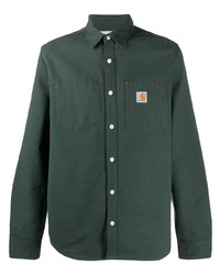 Chemise à manches longues vert foncé Carhartt WIP