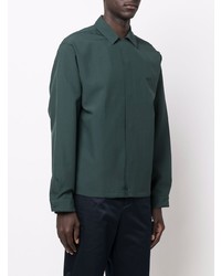 Chemise à manches longues vert foncé Oamc