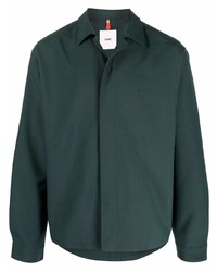 Chemise à manches longues vert foncé Oamc