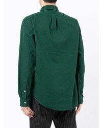 Chemise à manches longues vert foncé Polo Ralph Lauren