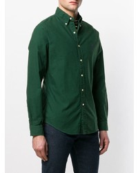 Chemise à manches longues vert foncé Polo Ralph Lauren