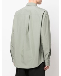 Chemise à manches longues vert menthe DSQUARED2