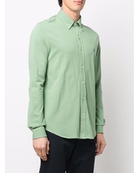 Chemise à manches longues vert menthe Polo Ralph Lauren