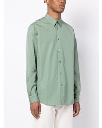 Chemise à manches longues vert menthe Paul Smith