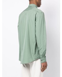 Chemise à manches longues vert menthe Paul Smith