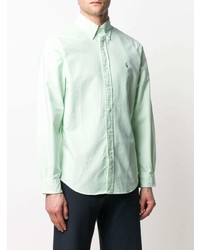 Chemise à manches longues vert menthe Polo Ralph Lauren
