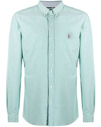 Chemise à manches longues vert menthe Polo Ralph Lauren