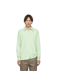 Chemise à manches longues vert menthe Tibi