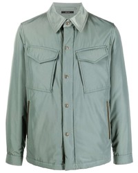 Chemise à manches longues vert menthe Tom Ford