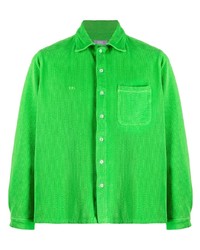 Chemise à manches longues verte ERL