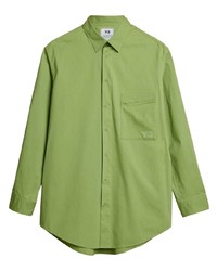 Chemise à manches longues verte Y-3