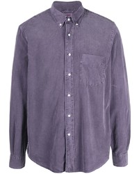 Chemise à manches longues violet clair Aspesi
