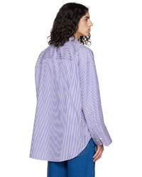 Chemise à manches longues violet clair Marina Yee