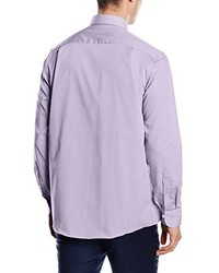 Chemise à manches longues violet clair Casamoda