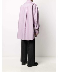 Chemise à manches longues violet clair Marni