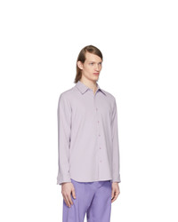 Chemise à manches longues violet clair Tibi