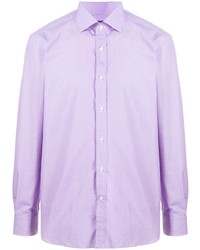 Chemise à manches longues violet clair Ralph Lauren Purple Label