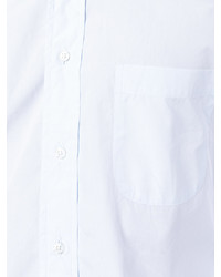 Chemise à rayures horizontales bleu clair Thom Browne
