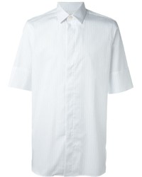 Chemise à rayures verticales blanche Paul Smith