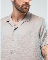 Chemise argentée Asos