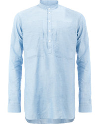 Chemise bleu clair Balmain