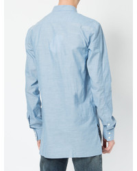 Chemise bleu clair Balmain