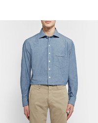 Chemise bleu clair Drakes