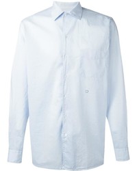 Chemise bleu clair Massimo Alba