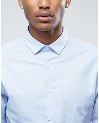 Chemise bleu clair Asos