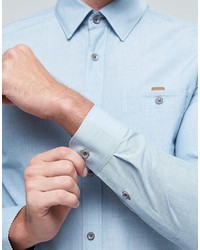 Chemise bleu clair Ted Baker