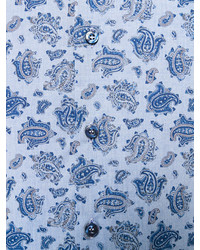 Chemise bleu clair Etro