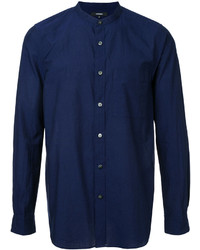 Chemise bleu marine Attachment