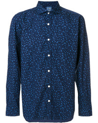 Chemise bleu marine Barba