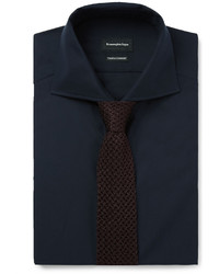 Chemise bleu marine Ermenegildo Zegna