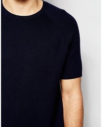 Chemise bleu marine Asos