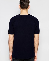 Chemise bleu marine Asos