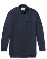 Chemise bleu marine Folk