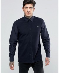 Chemise bleu marine Fred Perry