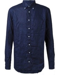 Chemise bleu marine Gitman Brothers