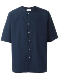 Chemise bleu marine Lemaire